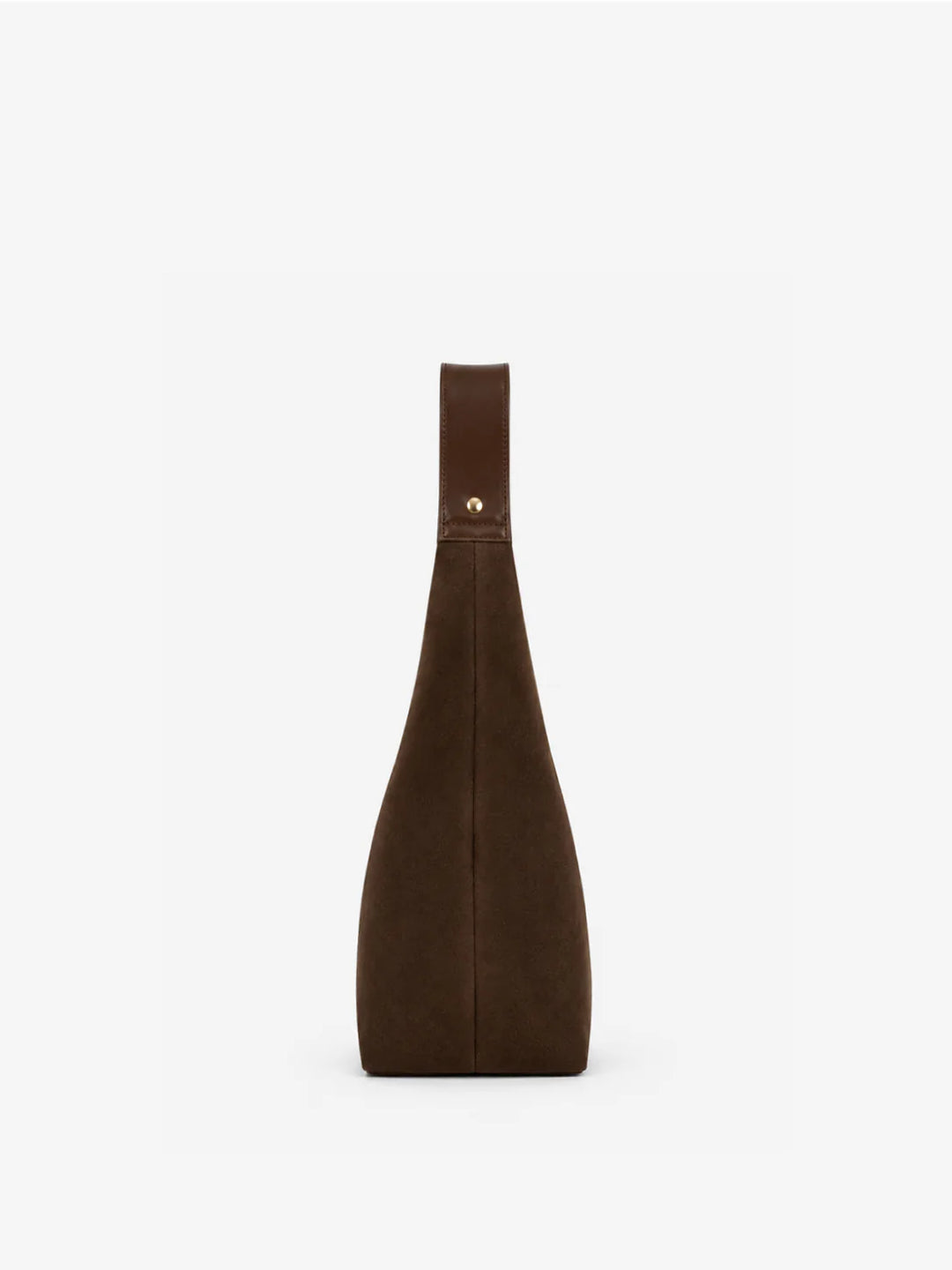 Remy Suede Shoulder Bag in Brown