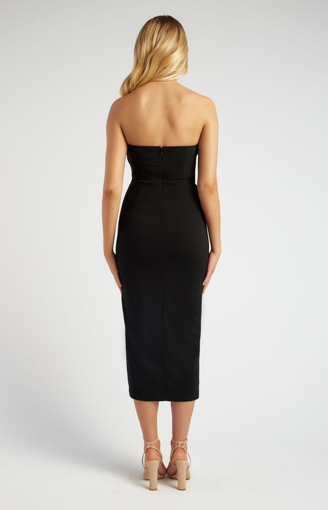 Belma Midi Dress Black