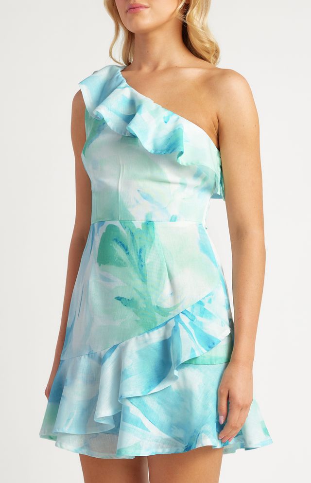 Julia Mini Dress Blue