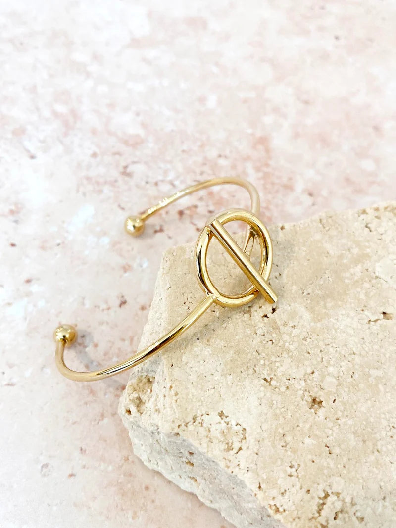 Piper Peace Bangle Gold