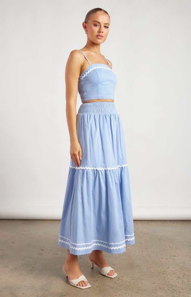 Isabella Top And Skirt Set