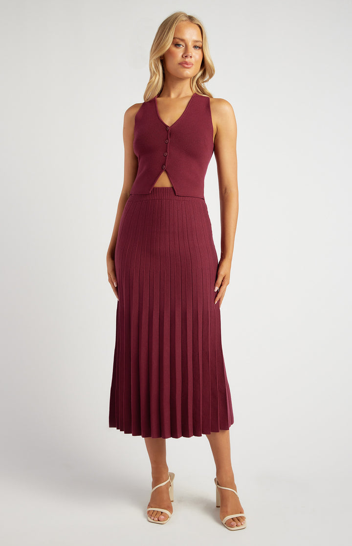 Anastasija Top and Skirt Set
