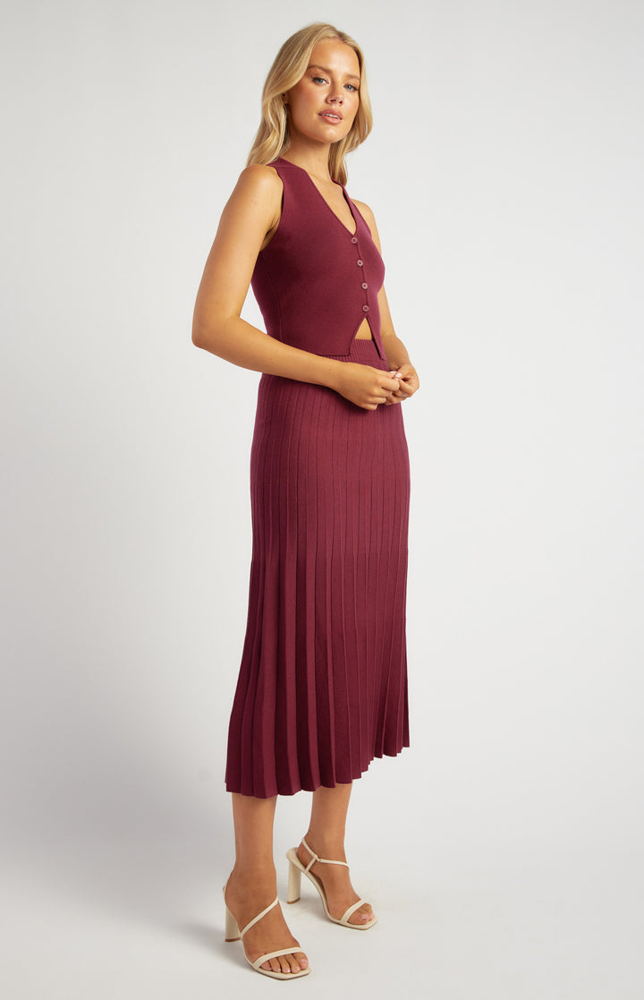 Anastasija Top and Skirt Set
